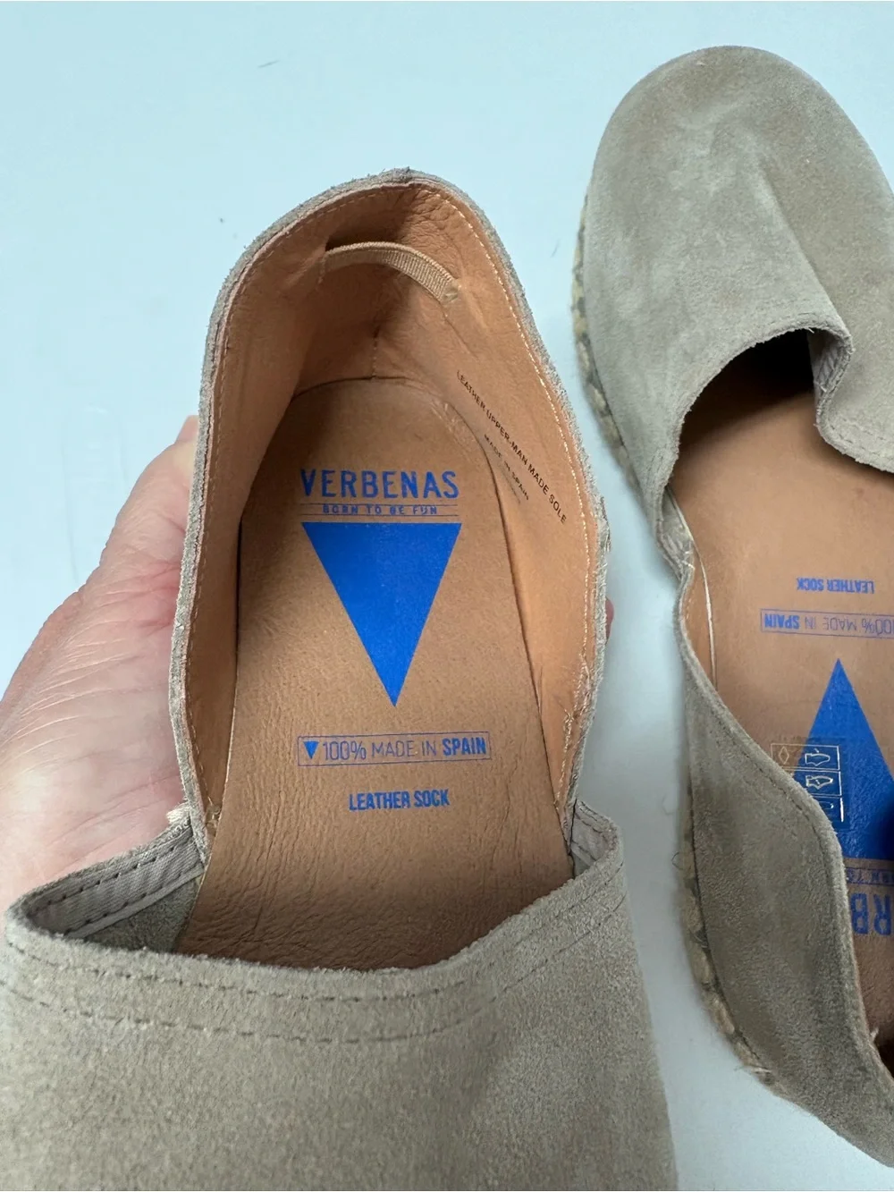 Verbenas Flats in Tan Size 8 (39) - Picture 4 of 5
